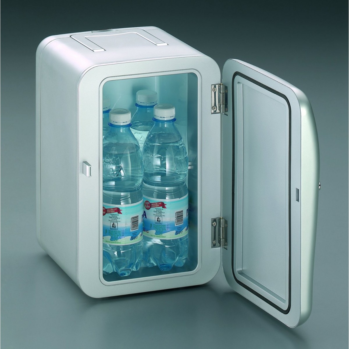 Mini nevera portátil con calefacción y refrigeración de pecho de doble uso,  13 L, silencioso y de gran capacidad, 220 V, mini refrigerador de 12 V